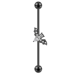 AOEDEJ Industrial Piercing Earring Women Stainless Steel Helix Ear Piercing Dragon Snake Long Earring Jewelry Barbell Earring