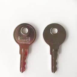 Keychannel 2PCS CH751 Copper Key Universal Keys 751CH Key for Elevator Lock Control Cabinet Room Car T-Handles RV Storage Doors