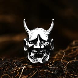 2022 NEW Men's 316L stainless-steel rings Dropshipping Retro Devil Skull Demon gothic punk FASHION Jewelry Gifts free shipping