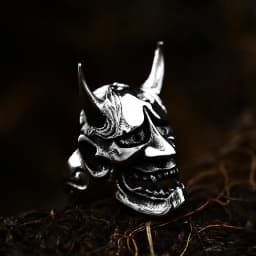2022 NEW Men's 316L stainless-steel rings Dropshipping Retro Devil Skull Demon gothic punk FASHION Jewelry Gifts free shipping