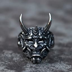 2022 NEW Men's 316L stainless-steel rings Dropshipping Retro Devil Skull Demon gothic punk FASHION Jewelry Gifts free shipping