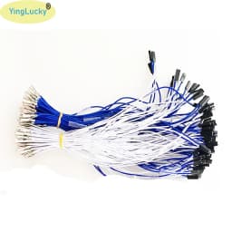 20 PCS/LOT DuPont 2 Pin Cable FOR Arcade USB Encoder Zero Delay Control Board 4.8mm 2.8mm Happ Joystick Arcade Button Cable