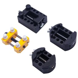 Watch Case Holder Dial Cover Fixed Seat Watch Repair Tool Spiral Bracket Square Round Watch Case Base Stand
