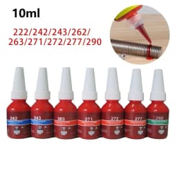 10ml Screw Lock Threadlocker 222 242 243 262 263 271 277 290 Anaerobic Adhesive Sealer Sealing Glue Thread Sealants