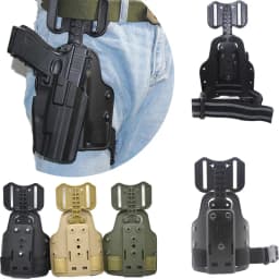 Tactical Hunting Thigh Holster Platform Drop Leg Pistol Holster Adapter for GL 17 M9 P226 P229 1911 USP Holster Accessories