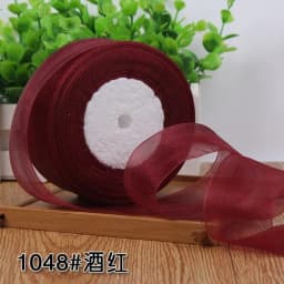 12/15/20/25/40/50mm (50 Yards/roll) Organza Stain Ribbon DIY Crafts Wedding for Party Decoration Cake Gift Bow Packaging Ribbon