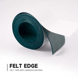 EHDIS 100CM Suede Felt ClothTape For Carbon Fiber Film Squeegee Edge Car Window Tint Scraper No Scratch Vinyl Wrap Cleaning Tool