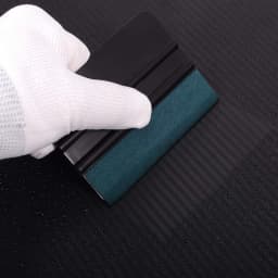 EHDIS 100CM Suede Felt ClothTape For Carbon Fiber Film Squeegee Edge Car Window Tint Scraper No Scratch Vinyl Wrap Cleaning Tool