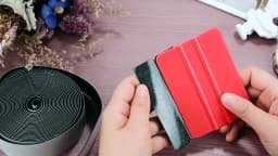 EHDIS 100CM Suede Felt ClothTape For Carbon Fiber Film Squeegee Edge Car Window Tint Scraper No Scratch Vinyl Wrap Cleaning Tool