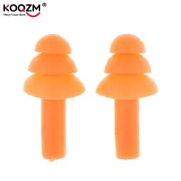 10 Pairs Soft Anti-Noise Ear Plug Waterproof Swimming Silicone Swim Earplugs For Adult Children Swimmers Diving