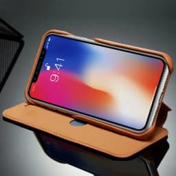 Luxury Thin Leather Case Flip Cover for iPhone 18 17 16 15 14 Pro Max 13 12 Mini 11 Pro Max XR 8 7 Plus SE 2020 Folio Card Slot