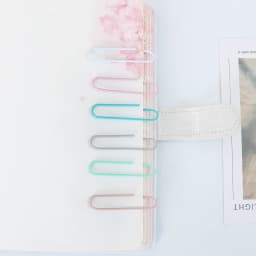 TUTU 20pcs/set of 50mm Colorful Paper Clips Paper Clips Notes Classified Clips Student Stationery School Office Supplies H0528