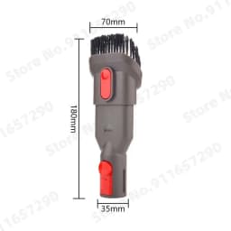 Dust Brush Suction Head Parts for Dyson V8 V7 V10 V11 Robot Vacuum Cleaner Accessories Replacement Connector Hose Kit