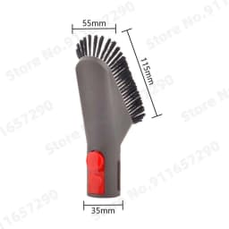 Dust Brush Suction Head Parts for Dyson V8 V7 V10 V11 Robot Vacuum Cleaner Accessories Replacement Connector Hose Kit