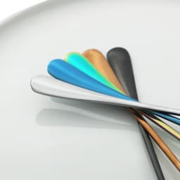 2Pcs Rainbow Stirring Flatware Set Stainless Steel Coffee Spoon Long Handle Tea Spoons Kitchen Drinking Cutlery Drop Shipping