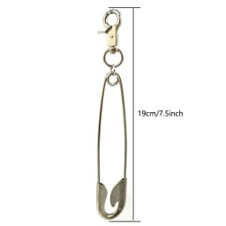 Fashion Women Punk Chains For Pants Women Girls Wallet Keychain Key Chains On Jeans Hipster Jewelry Accessories