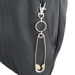 Fashion Women Punk Chains For Pants Women Girls Wallet Keychain Key Chains On Jeans Hipster Jewelry Accessories