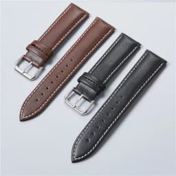 Genuine Leather Watchbands Calfskin Replace Watch Straps 18mm 20mm 22mm 24mm Watch Accessories Men Women Soft Watchband