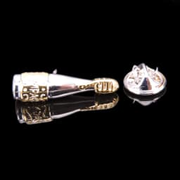 Fashion Brooch Golden Anchor Crown Saxophone Music Wing Horn Stars Golf For Men's Suit Collar Lapel Brooches Pin Party Jewelry