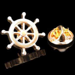 Fashion Brooch Golden Anchor Crown Saxophone Music Wing Horn Stars Golf For Men's Suit Collar Lapel Brooches Pin Party Jewelry