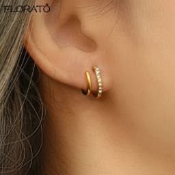925 Silver Needle Korean Style Hoop Earrings Elegant Fashion Jewelry Minimalist Exquisite For Women Birthday Gifts