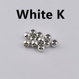 30-100Pcs/Lot 4-12mm Earrings Necklace Bracelets Anklet Diy Big Hole CCB Spacer Beads For Jewelry Making