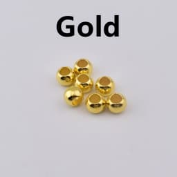 30-100Pcs/Lot 4-12mm Earrings Necklace Bracelets Anklet Diy Big Hole CCB Spacer Beads For Jewelry Making