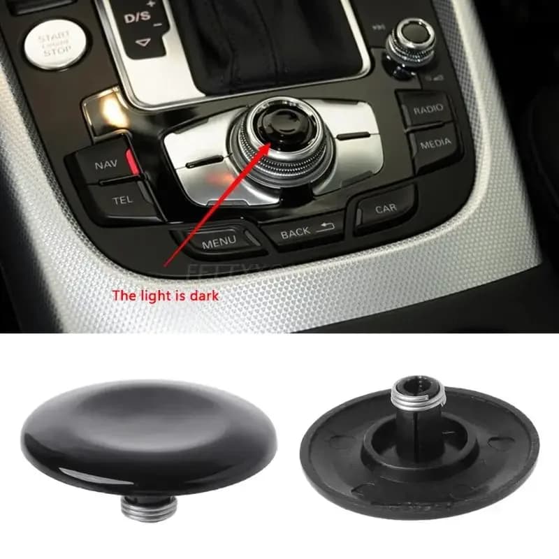 Knob Joystick Button Cap Cover Repair for audi A4L A6L