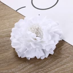 New Fashion Handmade Fabric Peony Flower Brooches for Women Corsage Lapel Pins Hat Dress Wedding Jewelry Clothing Accessories