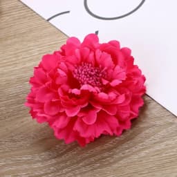 New Fashion Handmade Fabric Peony Flower Brooches for Women Corsage Lapel Pins Hat Dress Wedding Jewelry Clothing Accessories