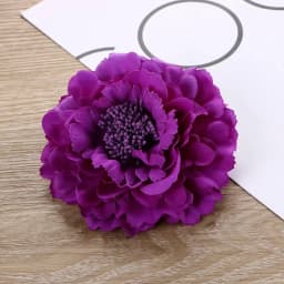 New Fashion Handmade Fabric Peony Flower Brooches for Women Corsage Lapel Pins Hat Dress Wedding Jewelry Clothing Accessories