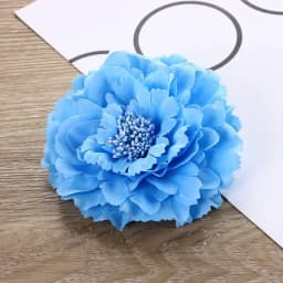 New Fashion Handmade Fabric Peony Flower Brooches for Women Corsage Lapel Pins Hat Dress Wedding Jewelry Clothing Accessories