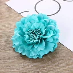 New Fashion Handmade Fabric Peony Flower Brooches for Women Corsage Lapel Pins Hat Dress Wedding Jewelry Clothing Accessories
