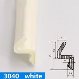 5Meters PU Foam Sound Insulation and Windproof Sealing Strip Suit Door Seam Shock Absorption and Sound Insulation Strip