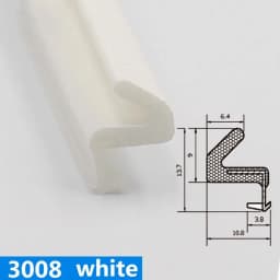 5Meters PU Foam Sound Insulation and Windproof Sealing Strip Suit Door Seam Shock Absorption and Sound Insulation Strip