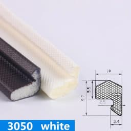5Meters PU Foam Sound Insulation and Windproof Sealing Strip Suit Door Seam Shock Absorption and Sound Insulation Strip