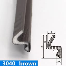 5Meters PU Foam Sound Insulation and Windproof Sealing Strip Suit Door Seam Shock Absorption and Sound Insulation Strip