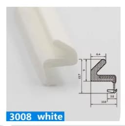 5Meters PU Foam Sound Insulation and Windproof Sealing Strip Suit Door Seam Shock Absorption and Sound Insulation Strip