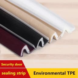 5Meters PU Foam Sound Insulation and Windproof Sealing Strip Suit Door Seam Shock Absorption and Sound Insulation Strip