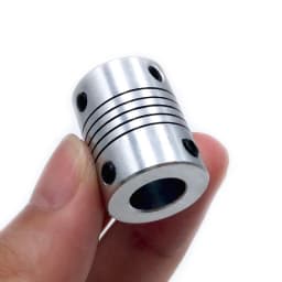 D19*L25 Aluminium Flexible Jaw Shaft Coupling 5 8 6.35mm 8mm 10mm CNC Stepper Motor Coupler Encoders Engraving Machine