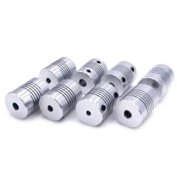 D19*L25 Aluminium Flexible Jaw Shaft Coupling 5 8 6.35mm 8mm 10mm CNC Stepper Motor Coupler Encoders Engraving Machine