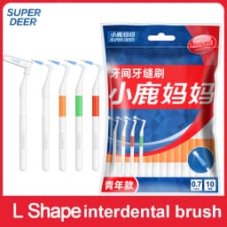Fawnmum 0.6-1.2mm Interdental Brush For Teeth Cleaning Dentistry Between Teeth Oral Care Toothpick Dental Tool Floss Orthodontic