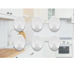 5/10PCS Self Adhesive Clothes Hook Wall Door Holder Bathroom Hanger Organizer Strong Kitchen Bath Suction For Bag Keys Towel