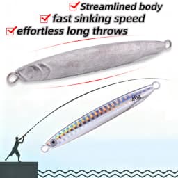 20pcs Blank Metal Jig Shore Casting Jigging Unpainted Lure 7g-40g Spoon Lures Saltwater Fishing Jigs Artificial Bait Tackle
