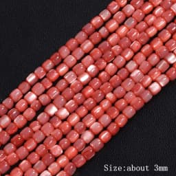 Colorful Natural Freshwater Shell Tube Beads Dyed Mother of Pearl Shell Loose Beads for Jewelry Making DIY Bracelet Necklace 15"