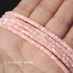 Colorful Natural Freshwater Shell Tube Beads Dyed Mother of Pearl Shell Loose Beads for Jewelry Making DIY Bracelet Necklace 15"