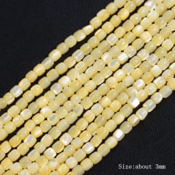 Colorful Natural Freshwater Shell Tube Beads Dyed Mother of Pearl Shell Loose Beads for Jewelry Making DIY Bracelet Necklace 15"