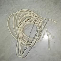 100cm/pcs Cotton Wire Wicks With Long Metal Needle Fit For Zippo Zorro Lighters DIY Repair Upgrade Accessory