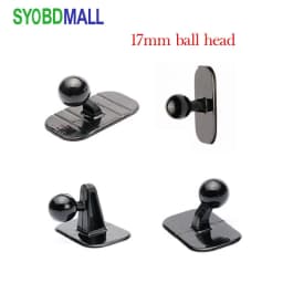Creative Car Mobile Phone Holder Base Accessories Dashboard Base Panel Sticky Curved Surface Can Be Pasted 17mm Universal Head
