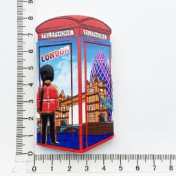 UK Tourist Souvenir British Refrigerator Sticker Manchester Oxford London Bus Big Ben Scotland Crafts Magnetic Fridge Decor